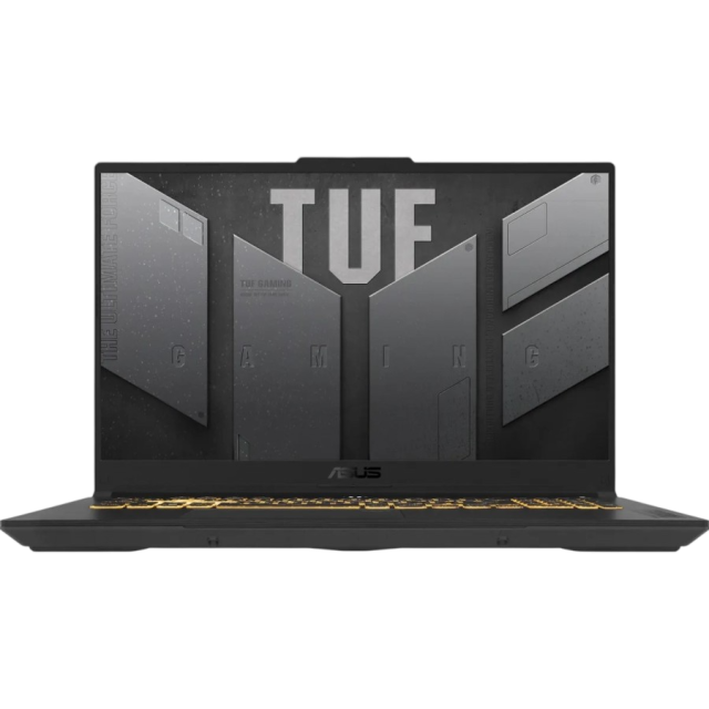 Ноутбук Asus TUF Gaming F17 FX707VJB-HX099 (Core 5 210H/17.3" FHD/16Gb/512Gb SSD/NVIDIA GeForce RTX 3050 6Gb/no OS) Grey - фото